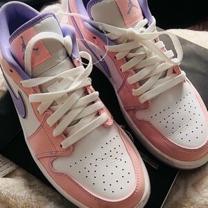 Women's Pink and Purple Sneakers